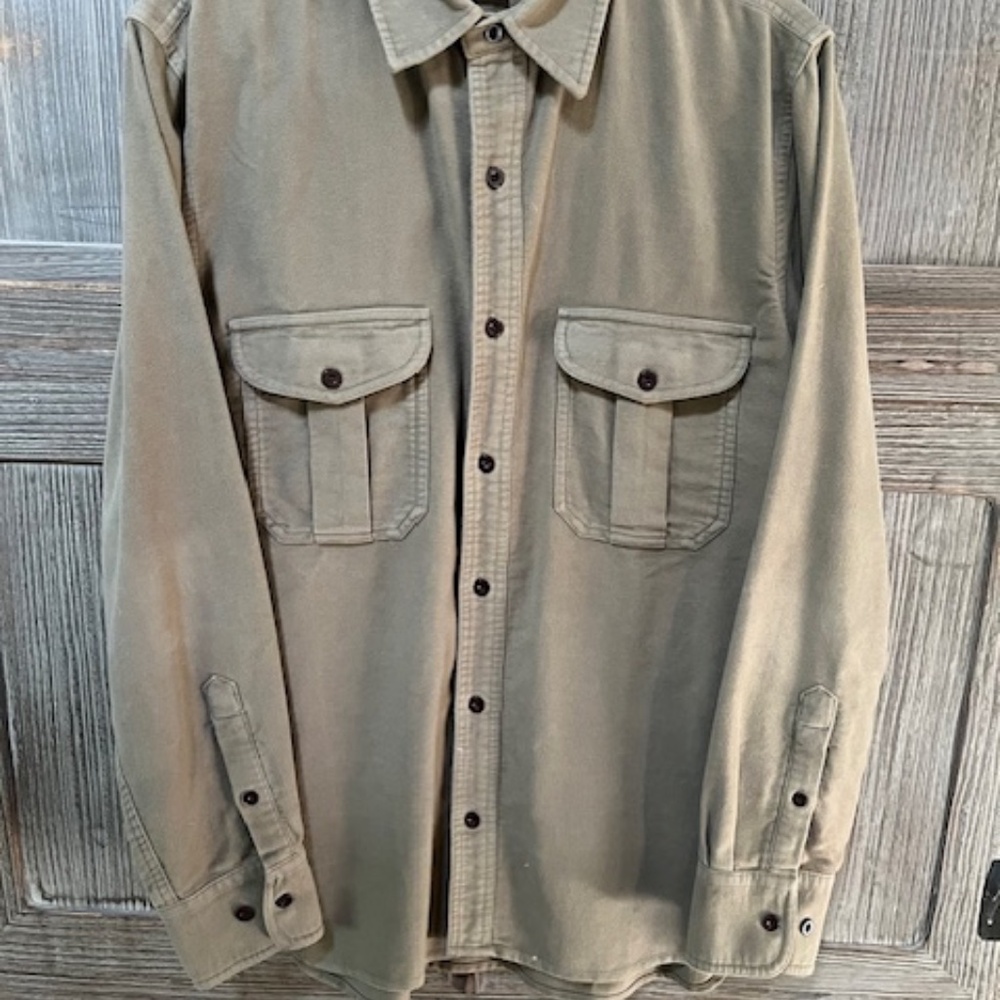 Men's Filson Moleskin Shirt Size M